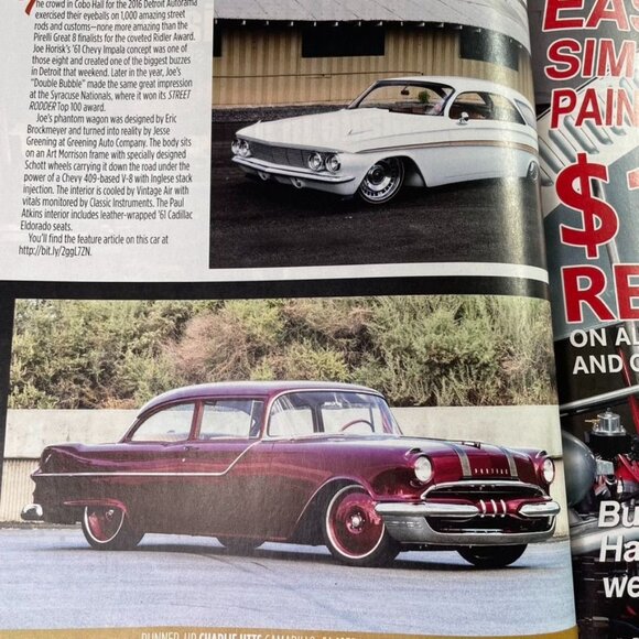 Street Rodder Magazine March 2017 u Vol 46  No 3 Car Restoration Tips Tricks Tec - Picture 6 of 8